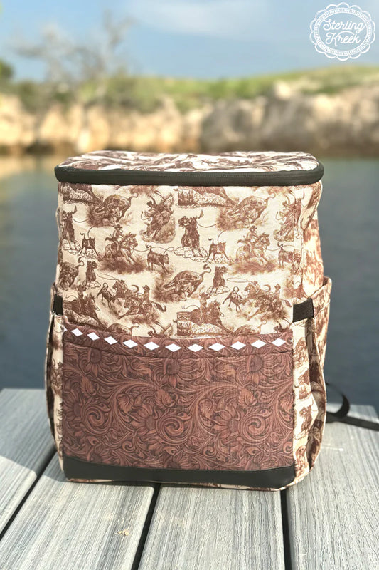 Tooled In 1883 Cooler Backpack