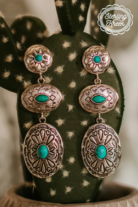 Tres Conchos Earrings