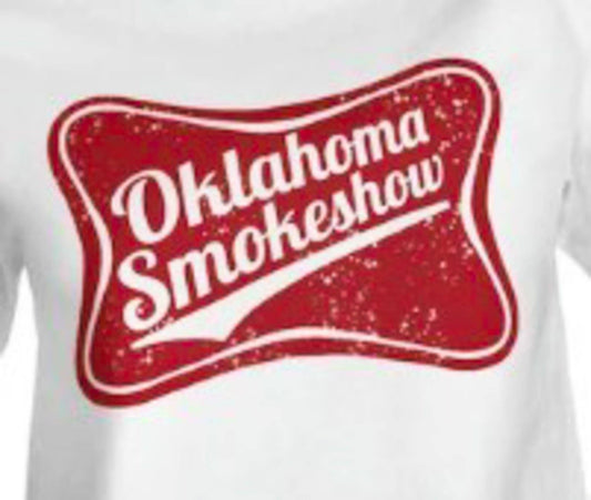 Oklahoma Smokeshow Tee - Grey